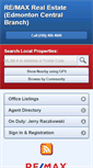 Mobile Screenshot of edmontonproperties.com
